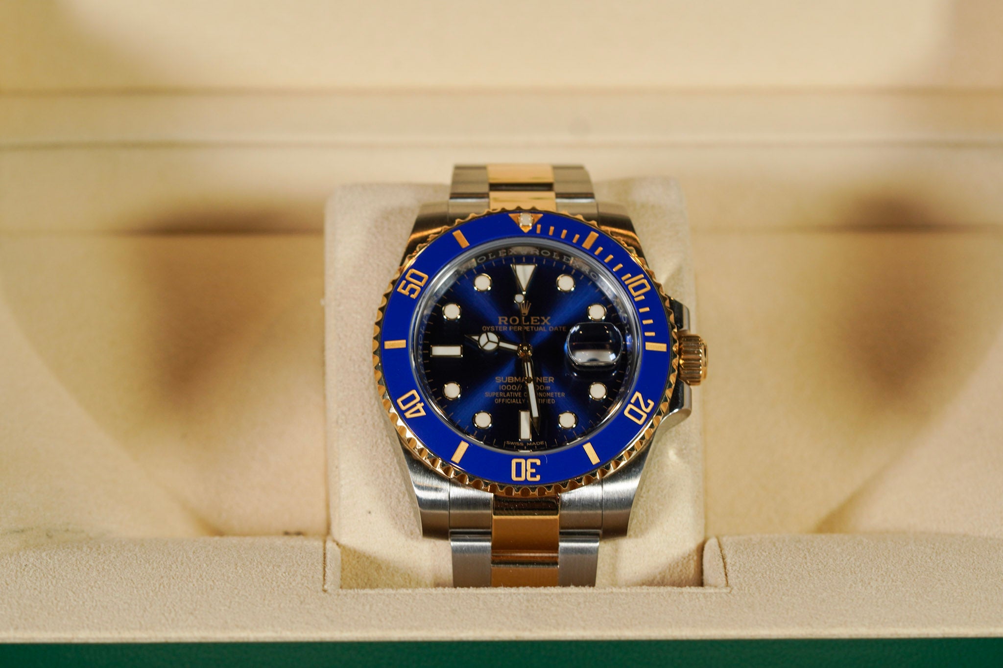 👉 🔥 2018 Rolex Bluesy Submariner 116613LB – Blue Dial – Full Set 🔥