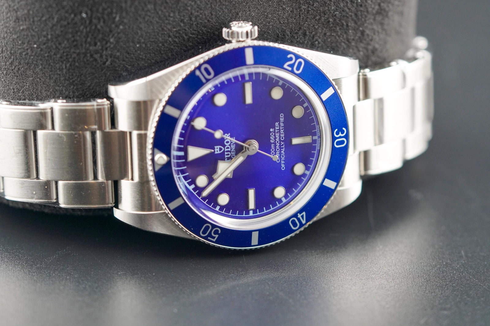 Tudor Black Bay 54 Blue Dial on 3 links M79000B-0001 Complete 2026