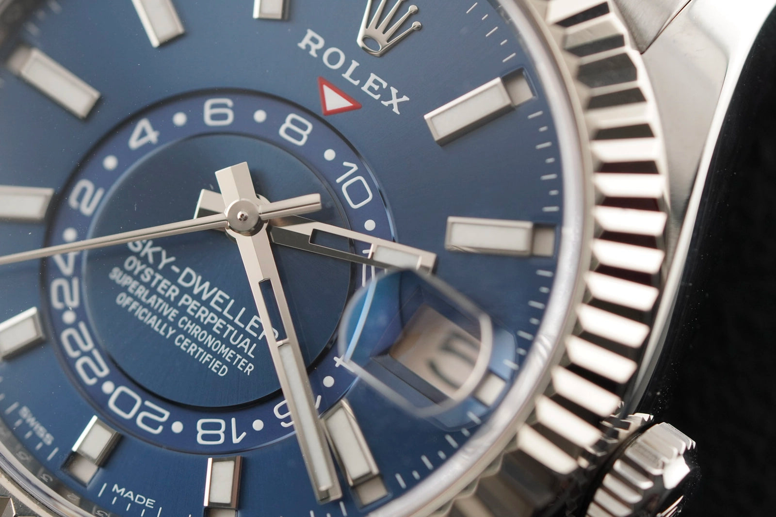 Rolex SkyDweller Blue Dial on Jubilee 326934 Complete 2022