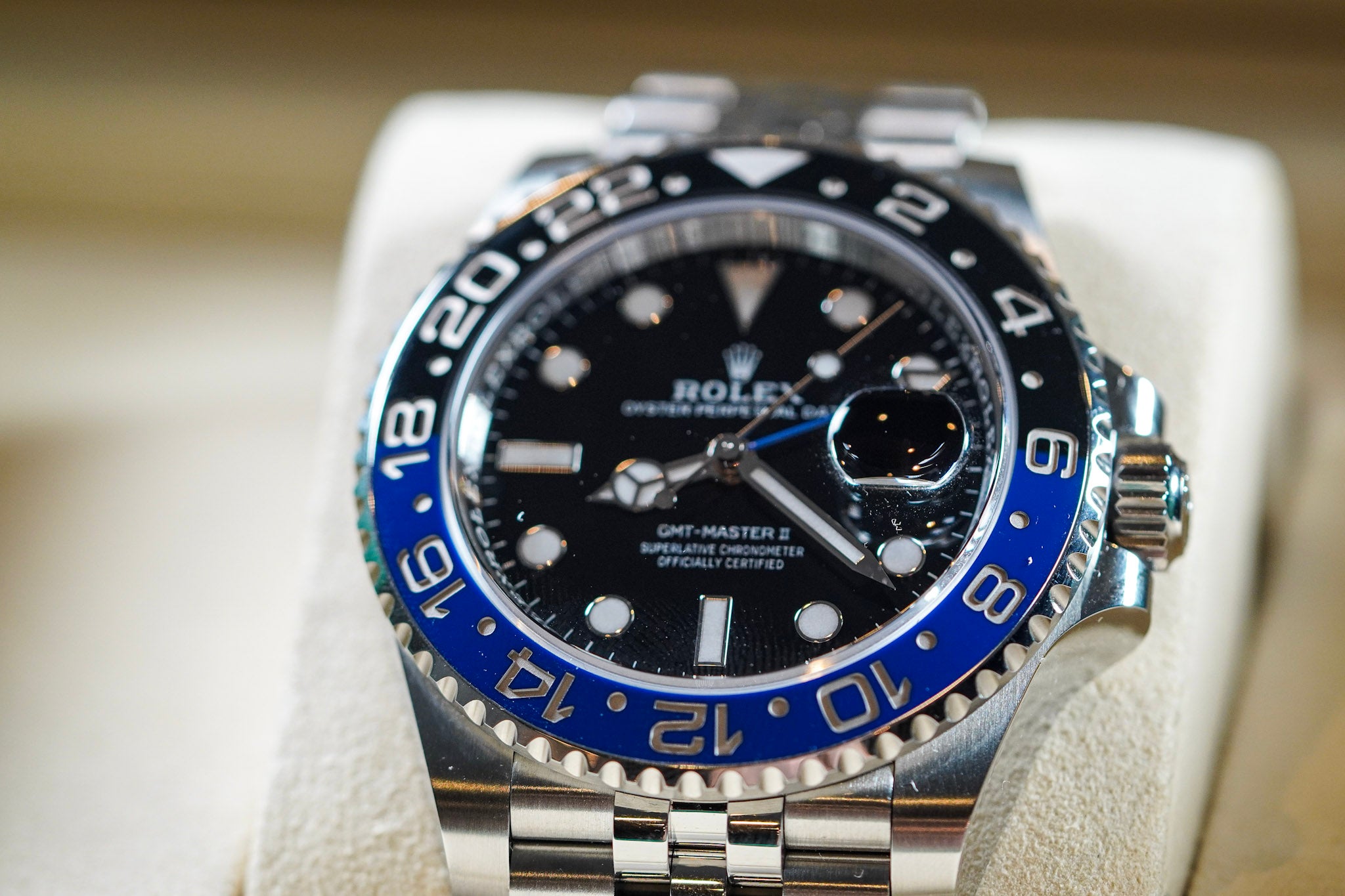 2025 Rolex GMT-Master II “Batgirl” 126710BLNR – Jubilee Bracelet – Full Set