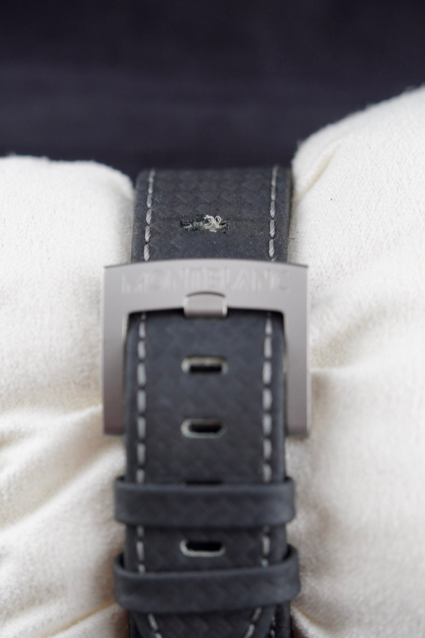 Mont Blanc Time Walker Automatic Black Dial on Strap 101551 with Box