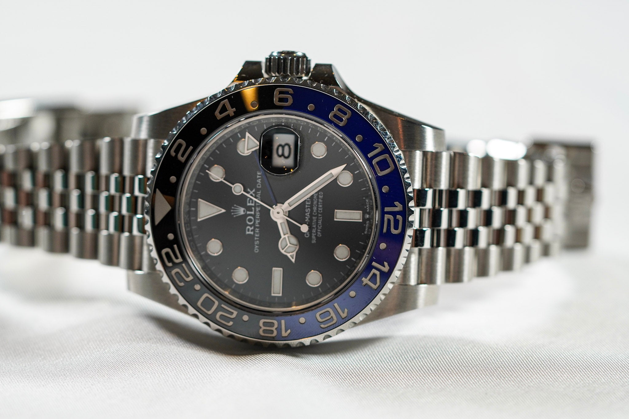 2025 Rolex GMT-Master II “Batgirl” 126710BLNR – Jubilee Bracelet – Full Set