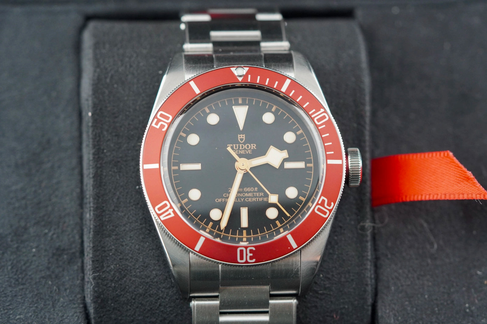 Tudor Black Bay Heritage Black Dial on Bracelet M79230R-0012 Complete 2022