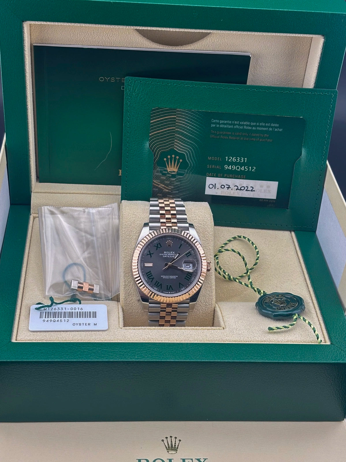 2022 Rolex Datejust 41