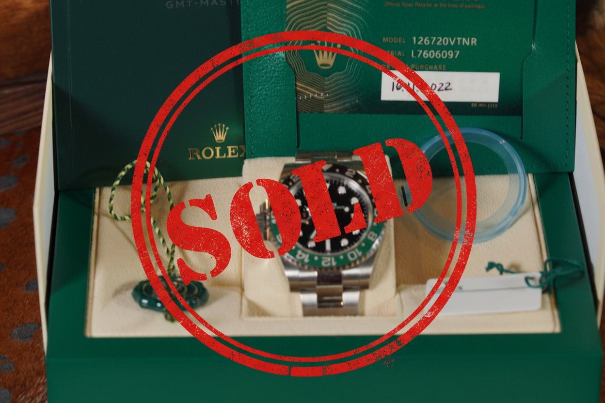 2022 Rolex GMT-Master II “Sprite” 126720VTNR – Jubilee – Complete Set