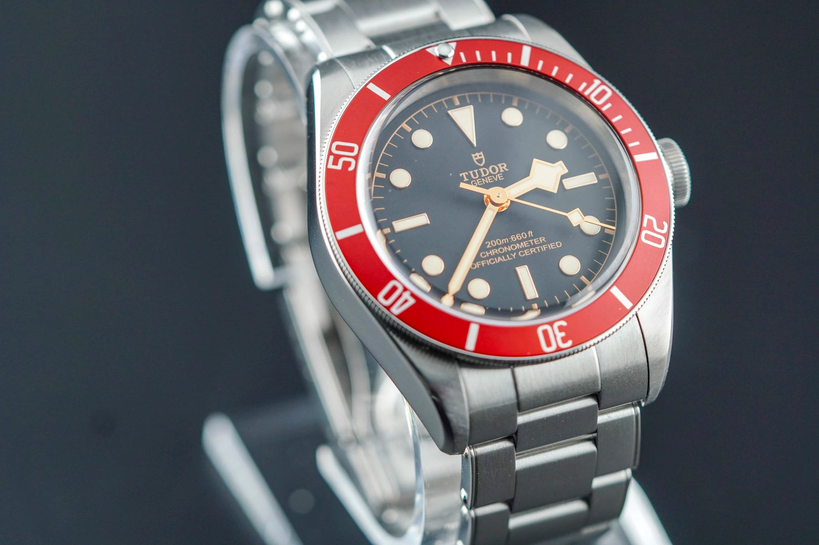Tudor Black Bay Heritage Black Dial on Bracelet M79230R-0012 Complete 2022