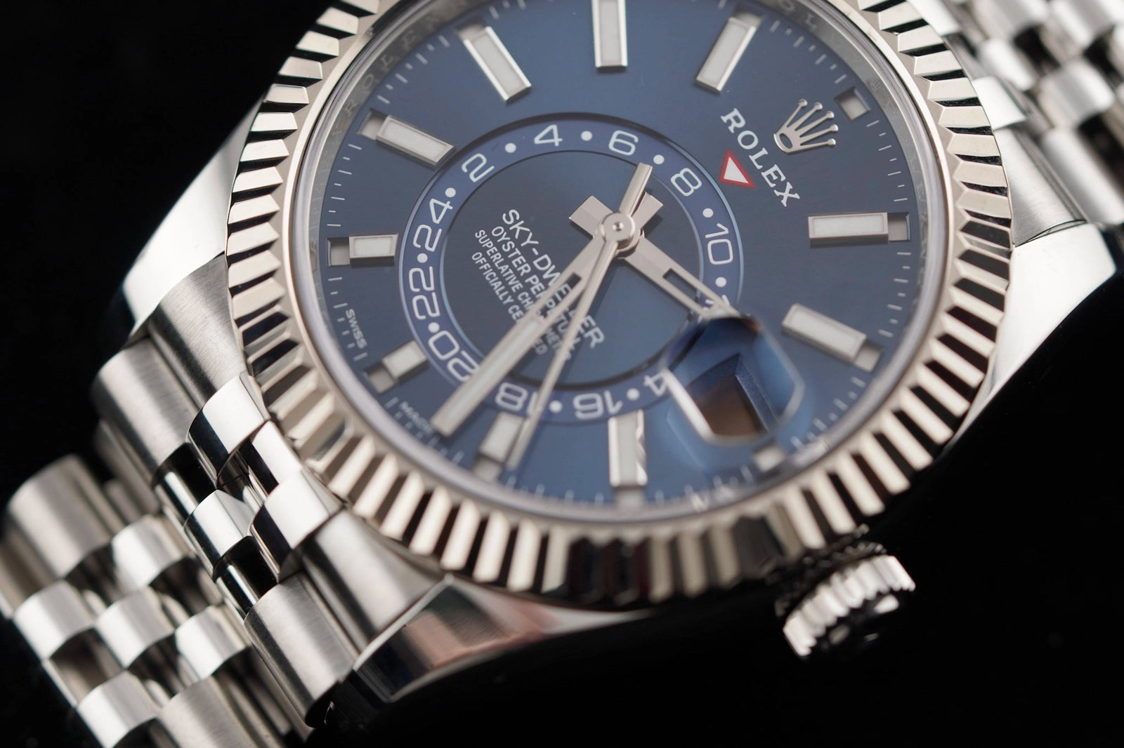 Rolex SkyDweller Blue Dial on Jubilee 326934 Complete 2022