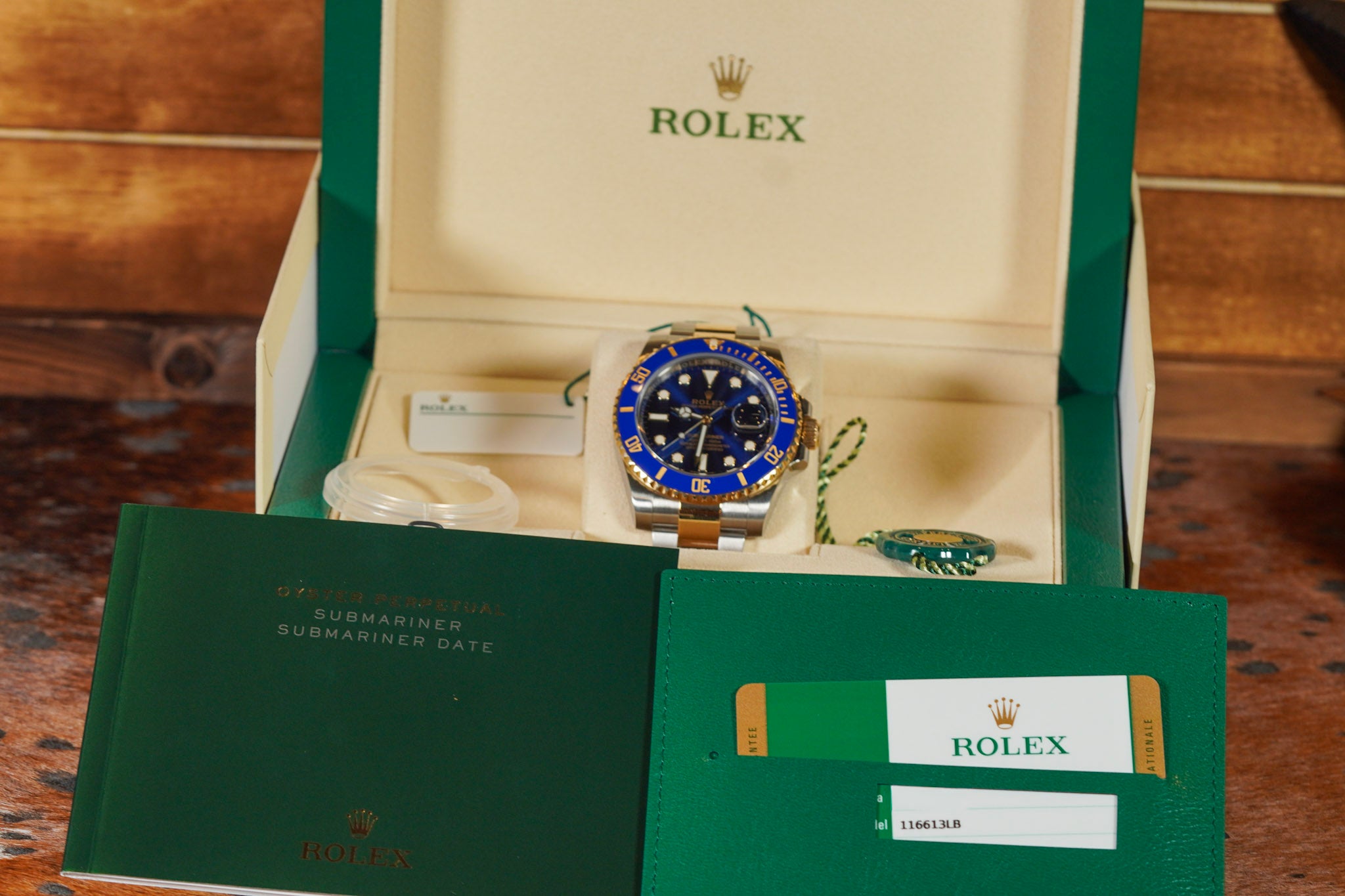 👉 🔥 2018 Rolex Bluesy Submariner 116613LB – Blue Dial – Full Set 🔥
