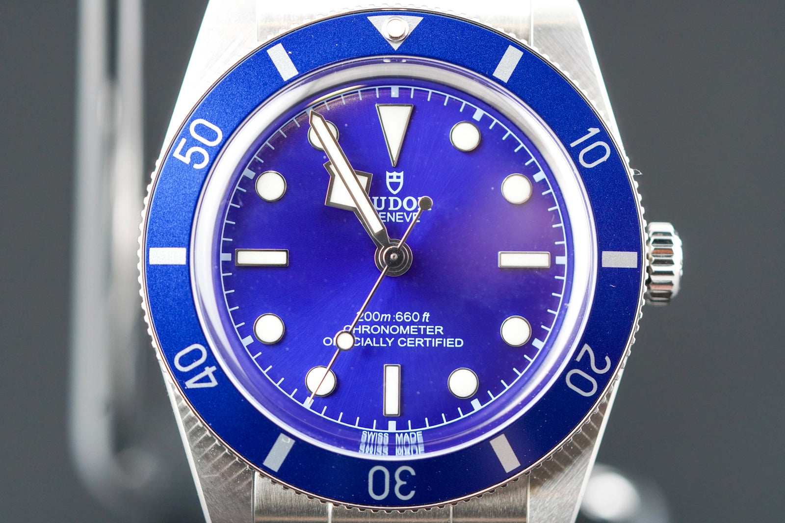 Tudor Black Bay 54 Blue Dial on 3 links M79000B-0001 Complete 2026