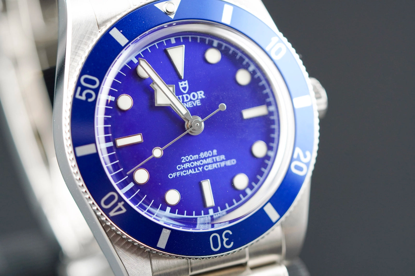 Tudor Black Bay 54 Blue Dial on 3 links M79000B-0001 Complete 2026
