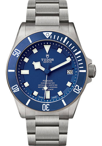 Tudor Pelagos Blue Dial on Titanium M25600TB-0001 with Box