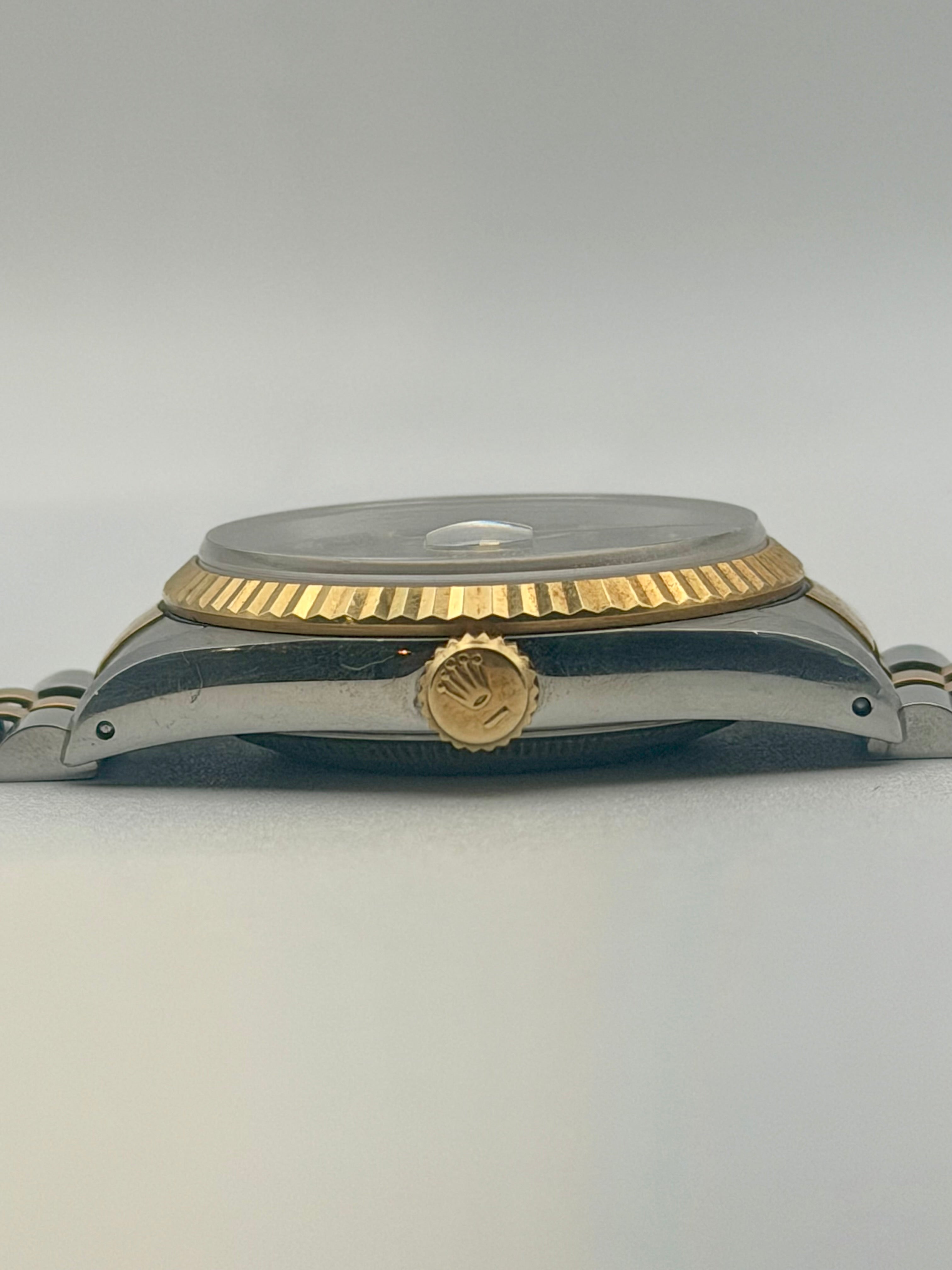 Rolex DateJust BLUE DIAMON Dial on JUBILEE 16233 Complete