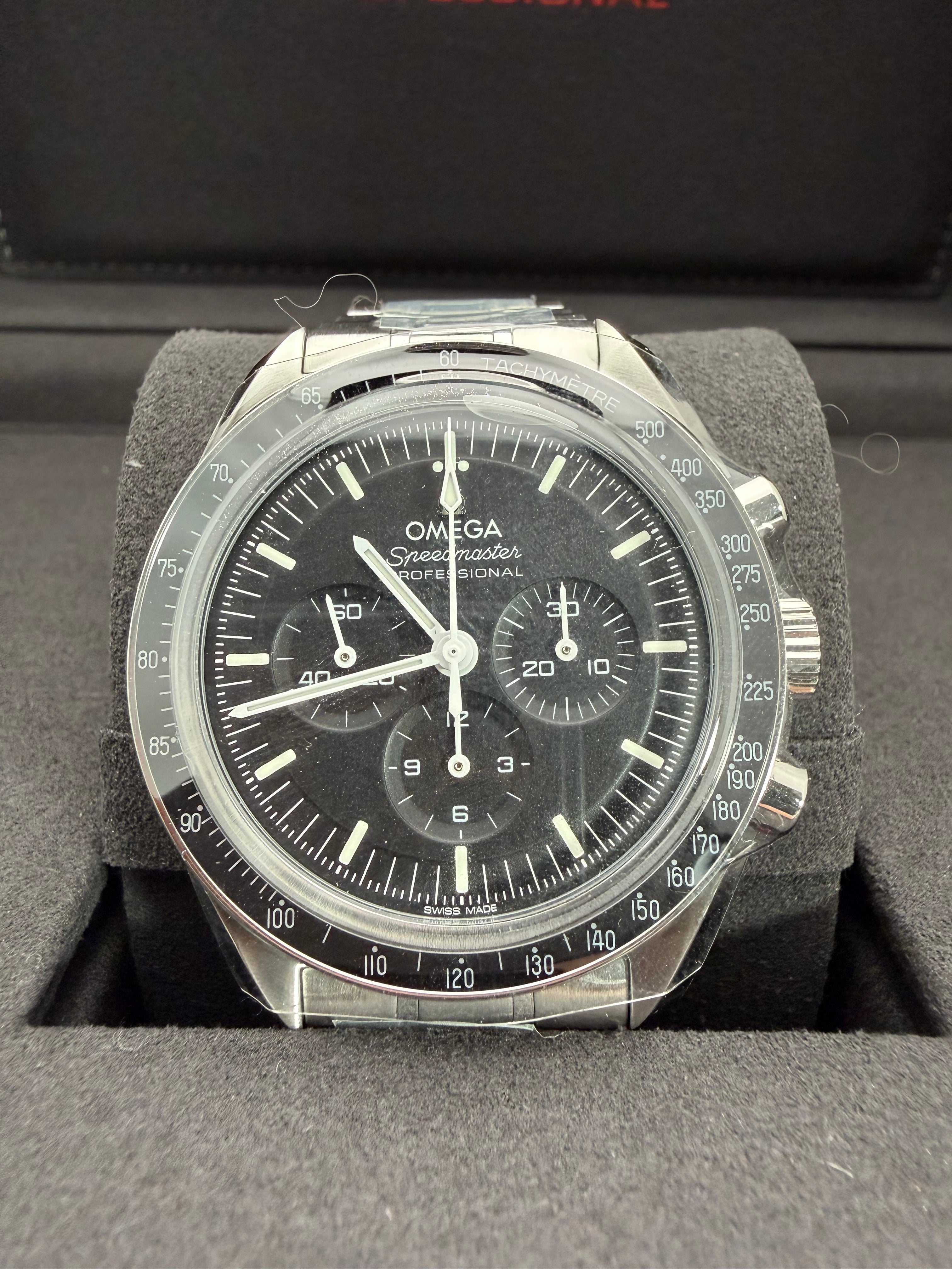 Omega Moonwatch Professional Co-Axial Master Chronometer Chronograph Black Dial on Bracelet 310.30.42.50.01.002 Complete 2026