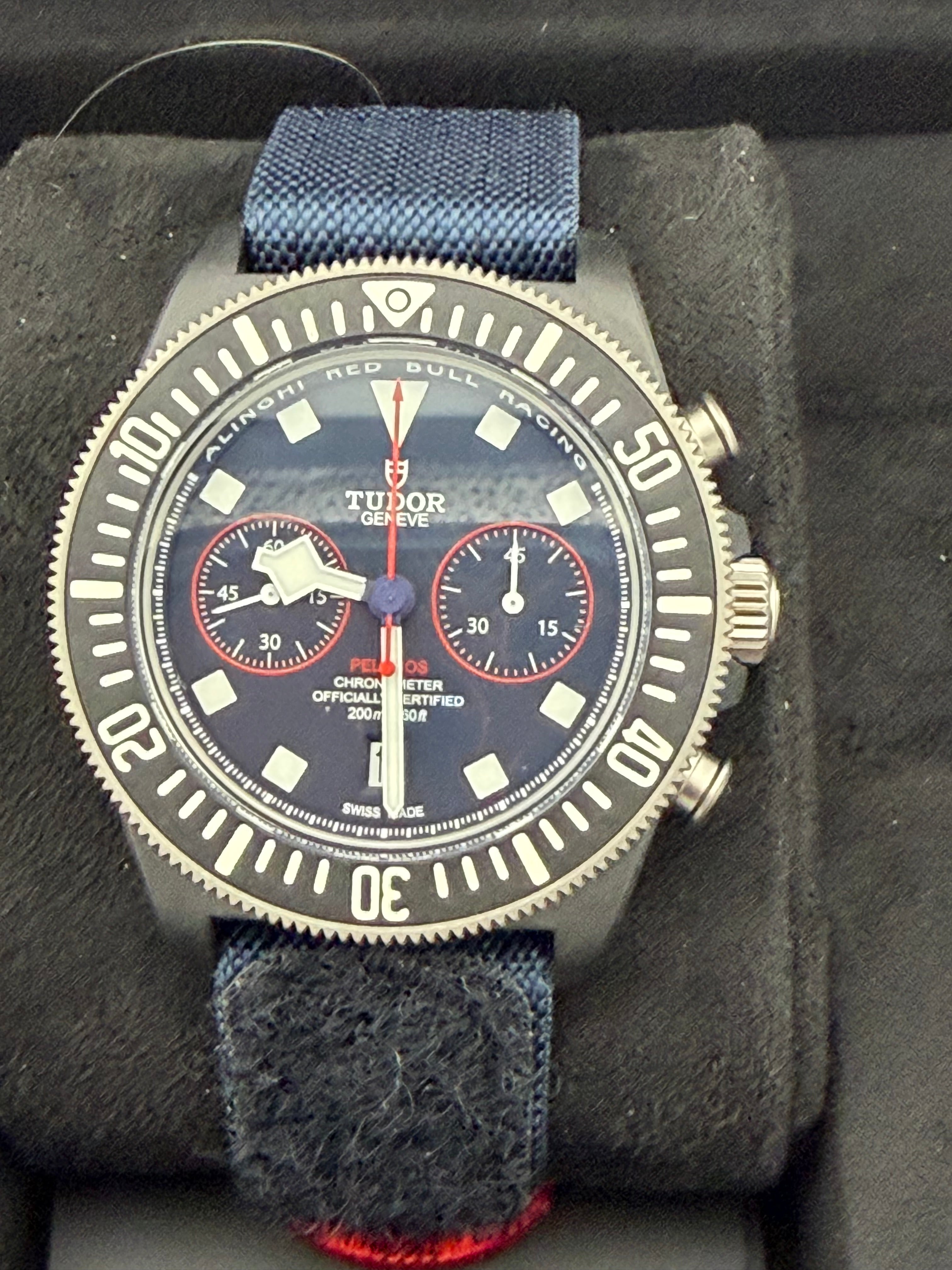 Tudor Pelagos FXD Blue Dial on Fabric Strap M25807KN-0001 Complete 2023