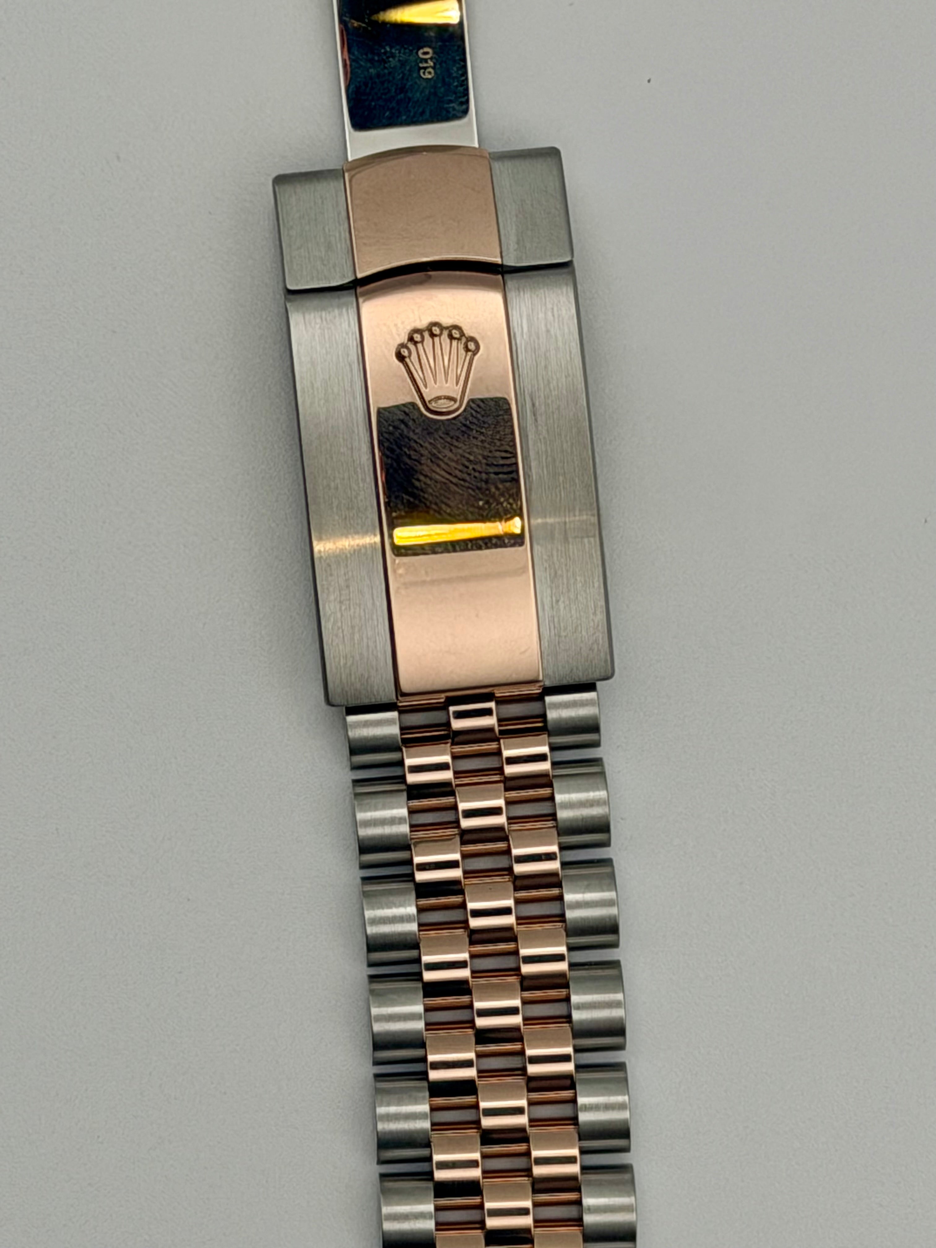 Rolex Datejust 41 Slate Gray Green Roman Dial on Jubilee 126331 Complete 2022