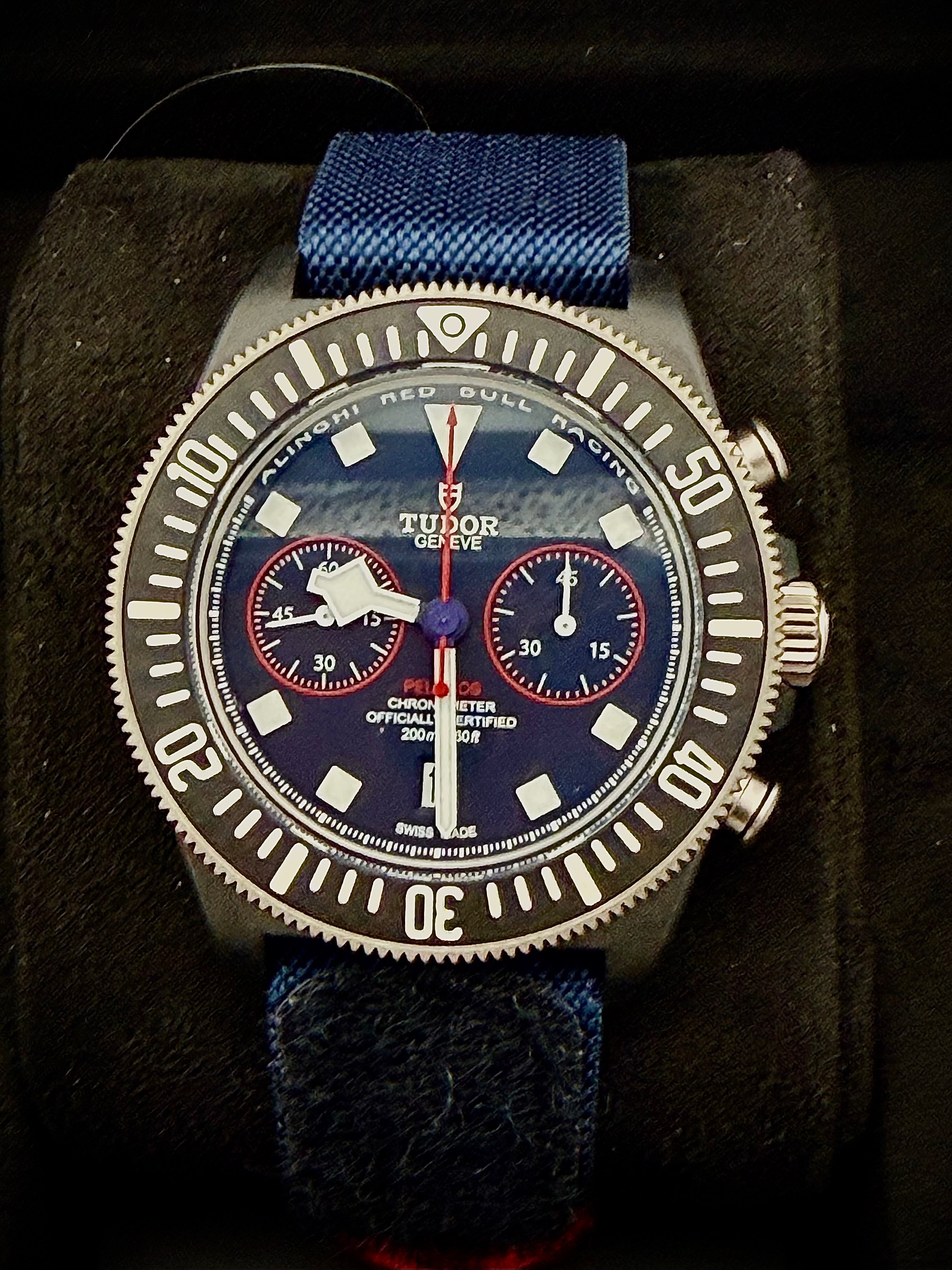 Tudor Pelagos FXD Blue Dial on Fabric Strap M25807KN-0001 Complete 2023